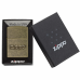 ISQUEIRO ZIPPO STAMP ANTI BRASS